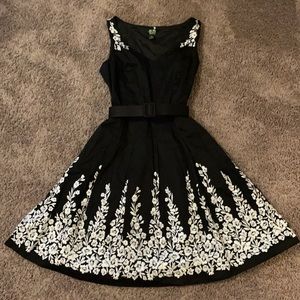 WHBM Floral Embroidered Dress